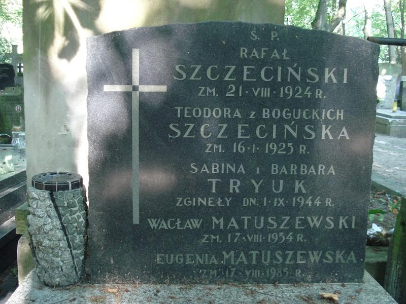 Zdjęcie grobu Barbara Tryuk (1)