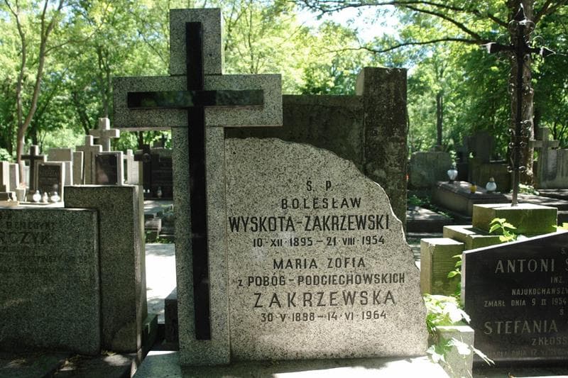 Zdjęcie grobu Bolesław Wyskota-Zakrzewski (2)