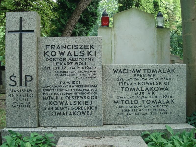 Zdjęcie grobu Irena Tomalakowa (2)