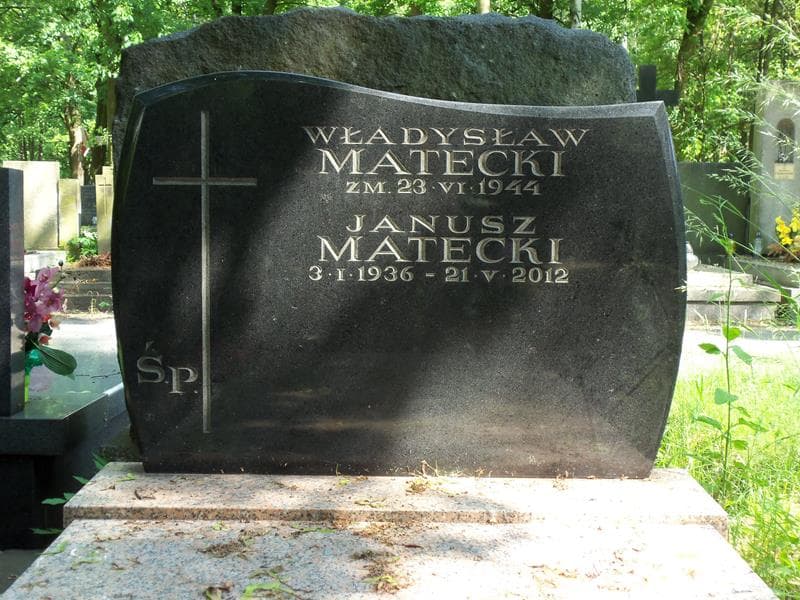 Zdjęcie grobu Janusz Matecki (2)