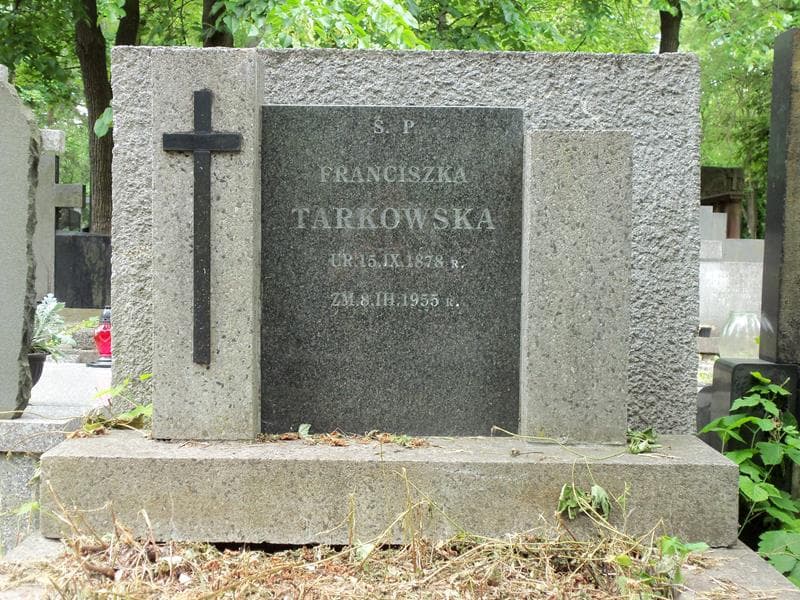 Zdjęcie grobu Franciszka Tarkowska (2)