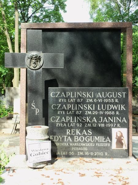 Zdjęcie grobu August Czapliński (2)