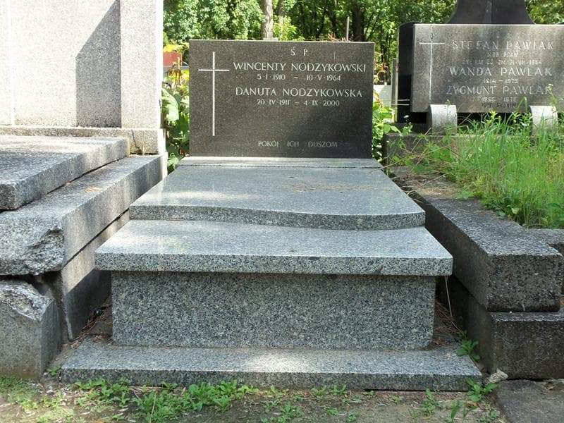 Zdjęcie grobu: Wincenty Nodzykowski