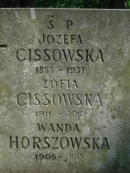 Zdjęcie grobu Wanda Horszowska (2)
