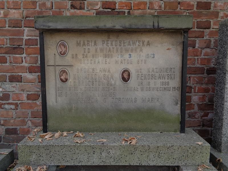 Zdjęcie grobu Bronisława Kwiatkowska (2)
