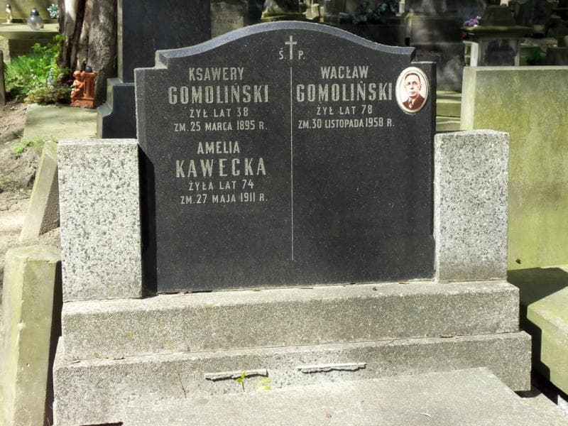 Zdjęcie grobu Wacław Gomoliński (2)