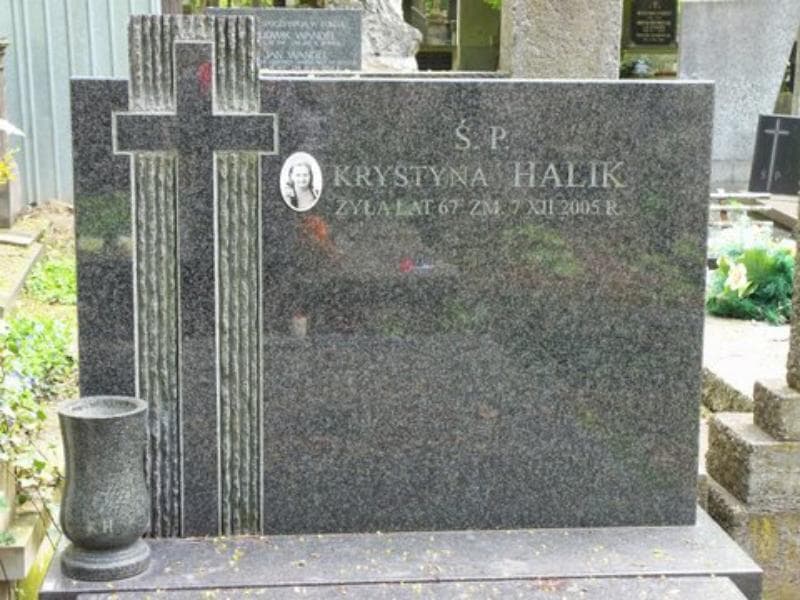 Zdjęcie grobu Krystyna Halik (2)