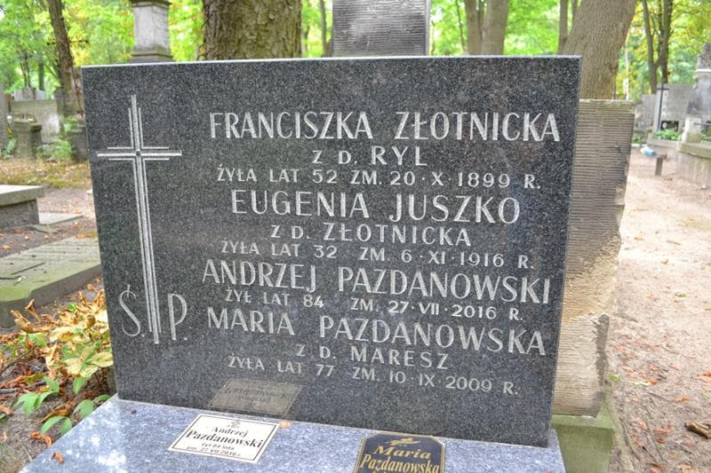 Zdjęcie grobu Andrzej Pazdanowski (2)