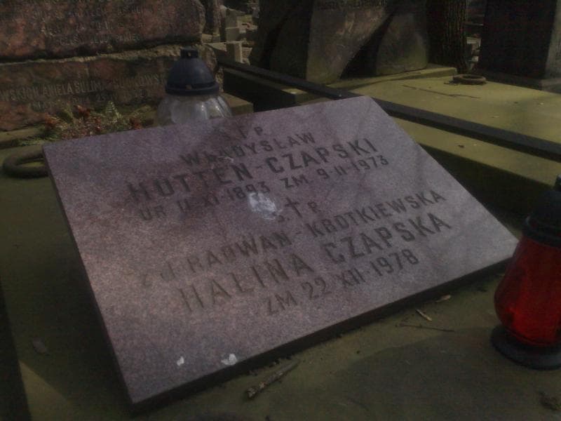 Zdjęcie grobu Władysław Hutten-Czapski (2)