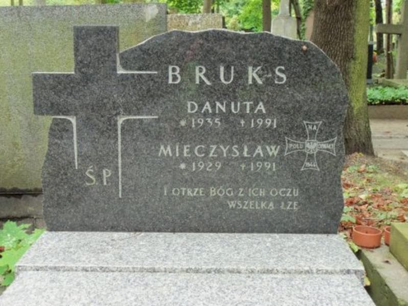 Zdjęcie grobu Danuta Bruks (2)