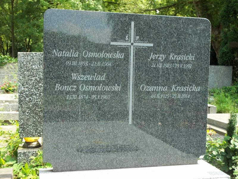 Zdjęcie grobu Wszewład Boncz Osmołowski (2)