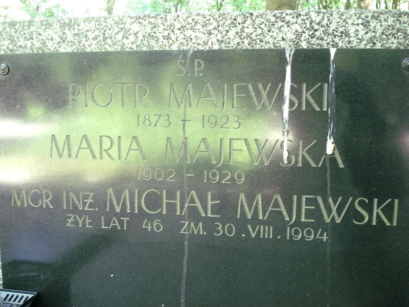 Zdjęcie grobu Piotr Majewski (2)