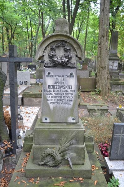 Zdjęcie grobu Apolonja Berezowska (2)