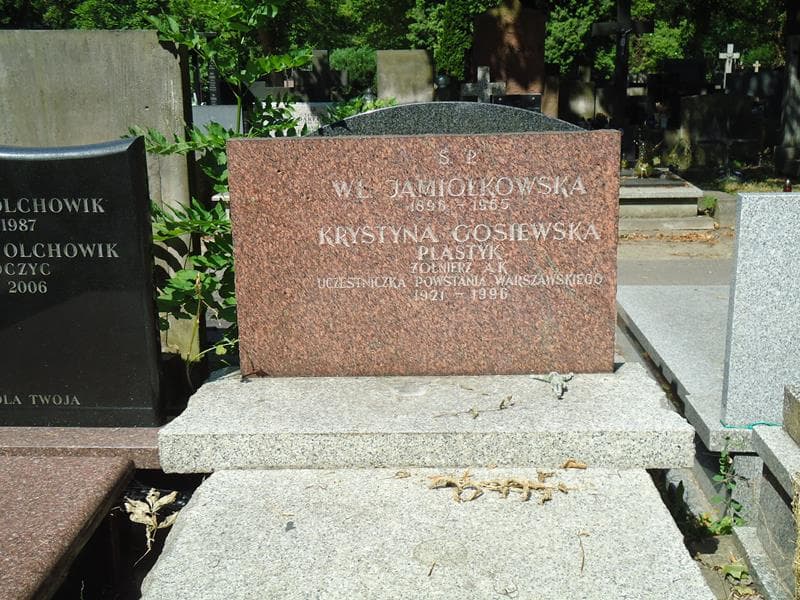 Zdjęcie grobu Wł. Jamiołkowska (2)