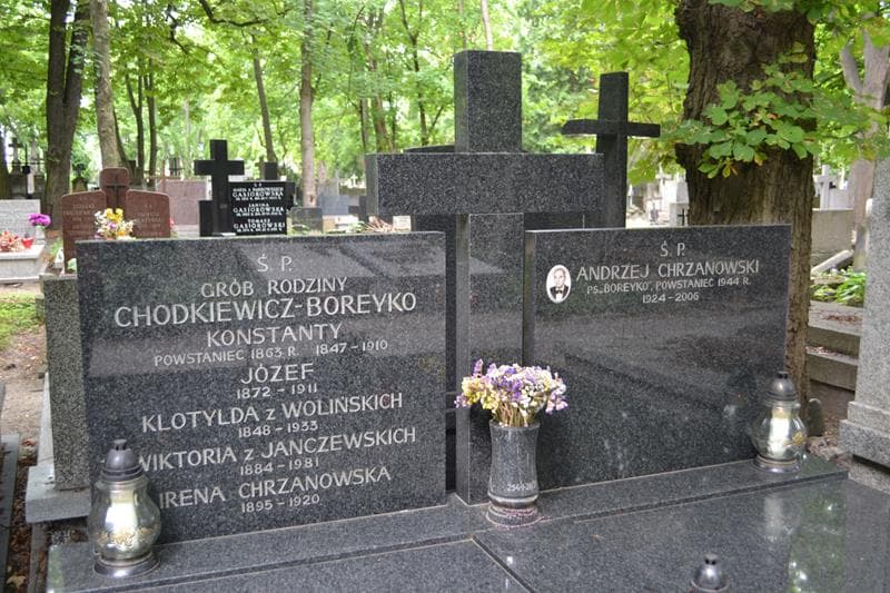 Zdjęcie grobu Konstanty Chodkiewicz-Boreyko (2)