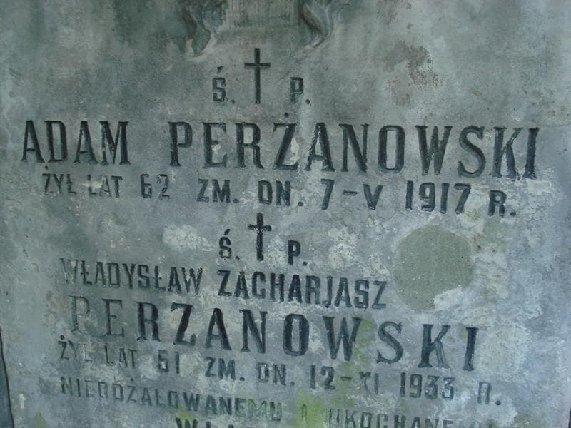 Zdjęcie grobu Władysław Zacharjasz Perzanowski (2)