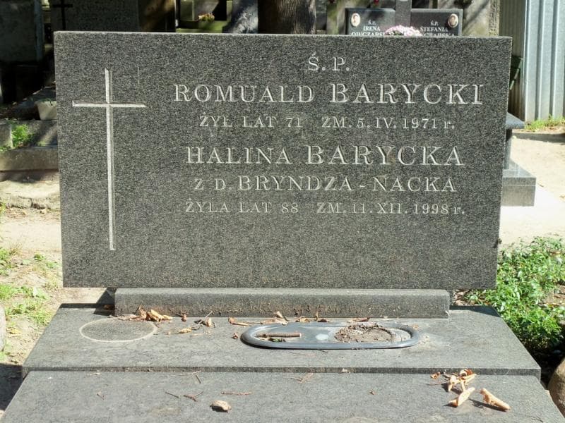 Zdjęcie grobu Halina Barycka (2)