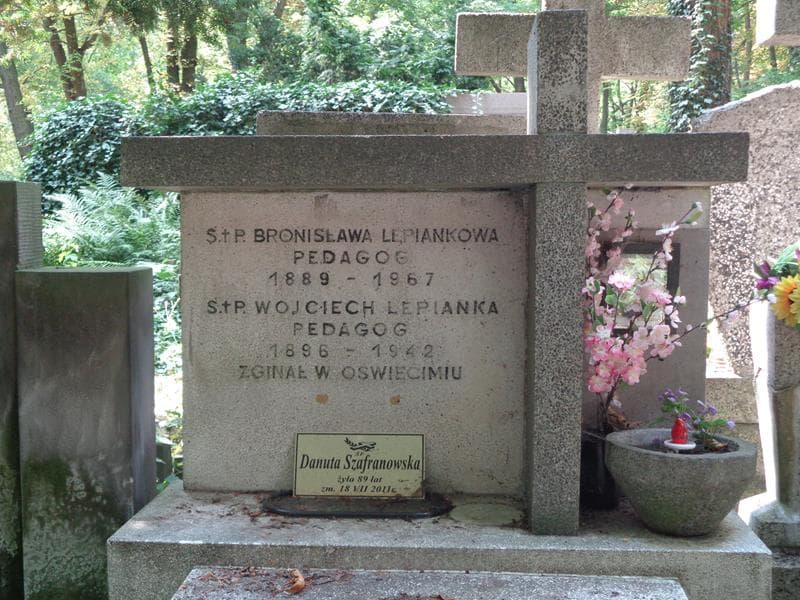 Zdjęcie grobu Bronisława Lepiankowa (2)