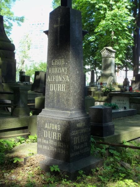 Zdjęcie grobu Alfons Durr (2)