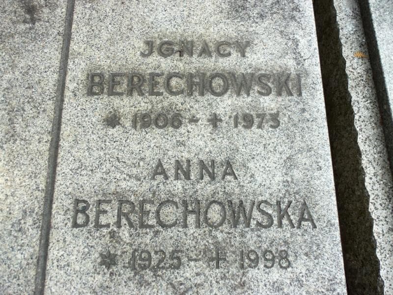 Zdjęcie grobu Anna Berechowska (2)