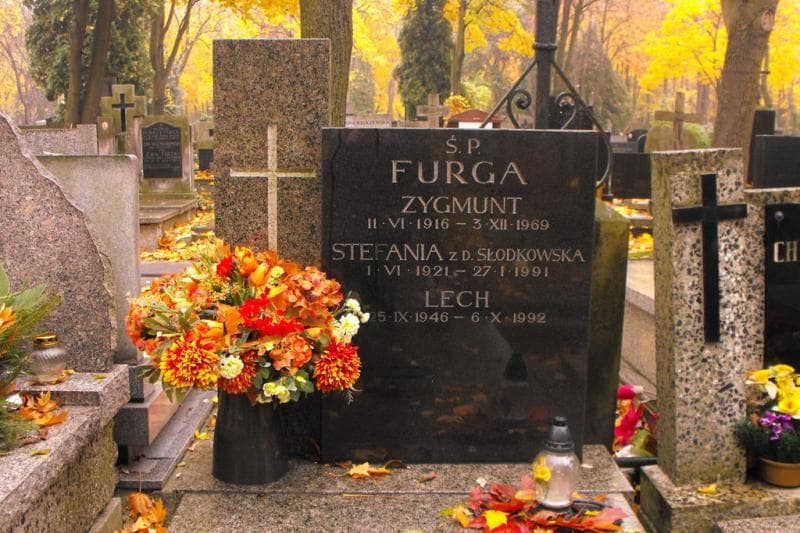Zdjęcie grobu Stefania Furga (2)