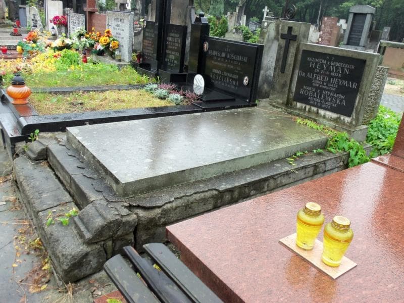 Zdjęcie grobu Kazimiera Heyman (1)