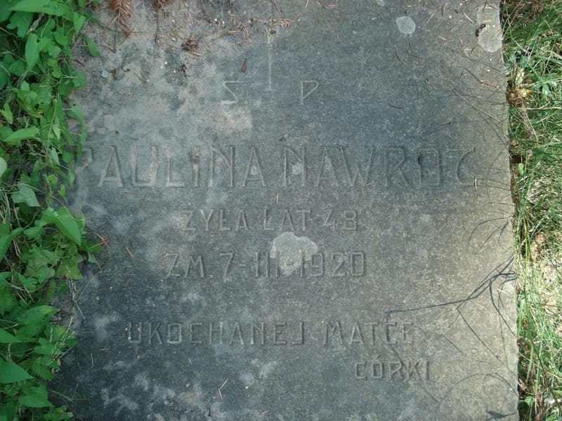 Zdjęcie grobu Paulina Nawroz (2)