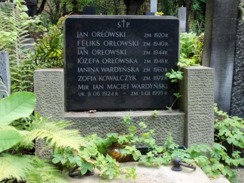 Zdjęcie grobu Janina Wardyńska (2)