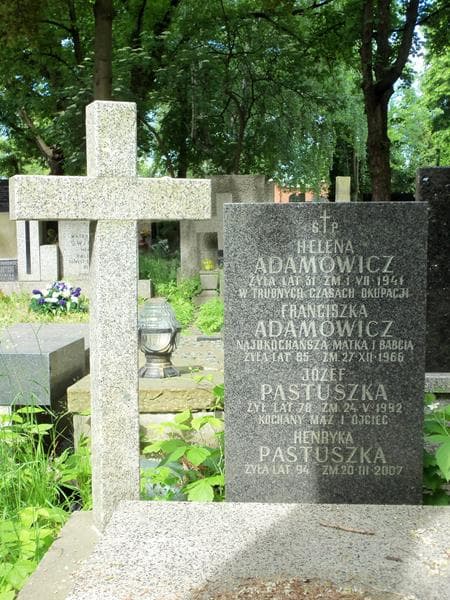 Zdjęcie grobu Henryka Pastuszka (2)
