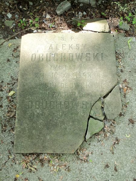 Zdjęcie grobu Aleksy Obuchowski (2)