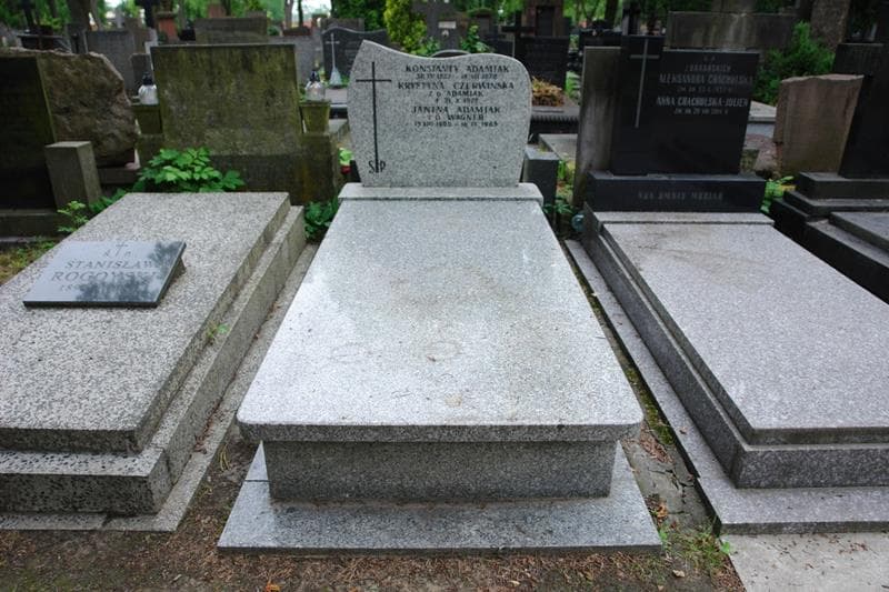 Zdjęcie grobu Konstanty Adamiak (1)