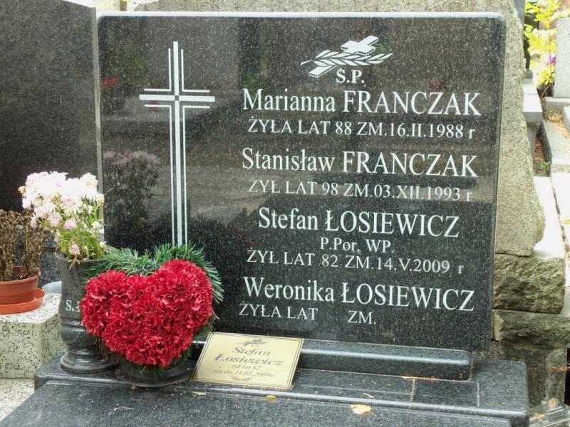 Zdjęcie grobu Stanisław Franczak (2)