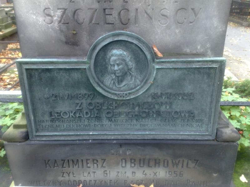Zdjęcie grobu Leokadja Obuchowiczowa (2)