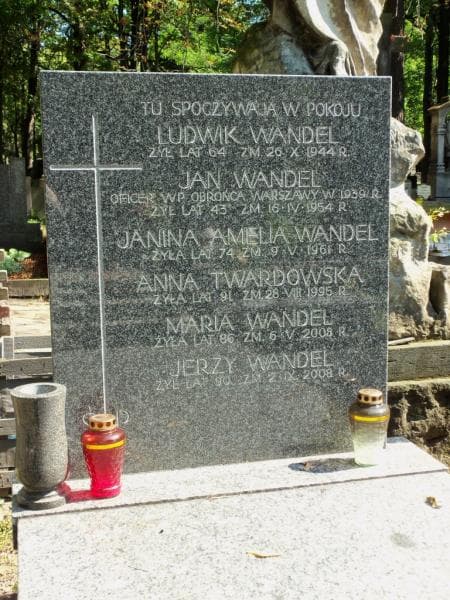 Zdjęcie grobu Ludwik Wandel (2)