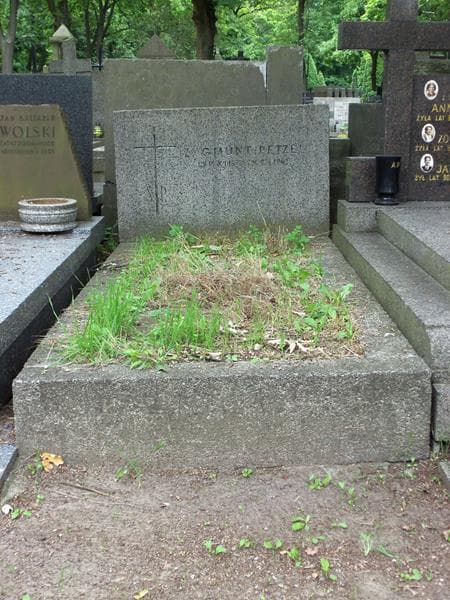 Zdjęcie grobu: Zygmunt Petzel