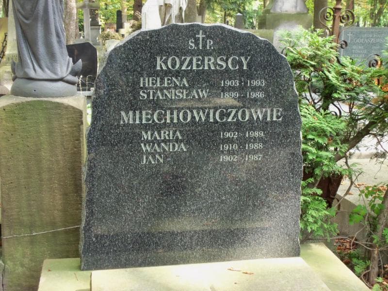 Zdjęcie grobu Maria Miechowicz (2)