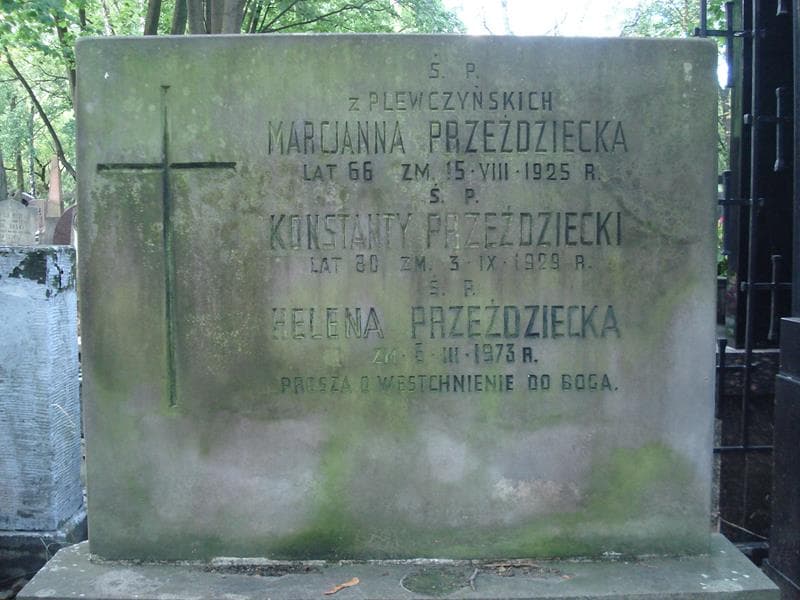 Zdjęcie grobu Helena Przeździecka (2)