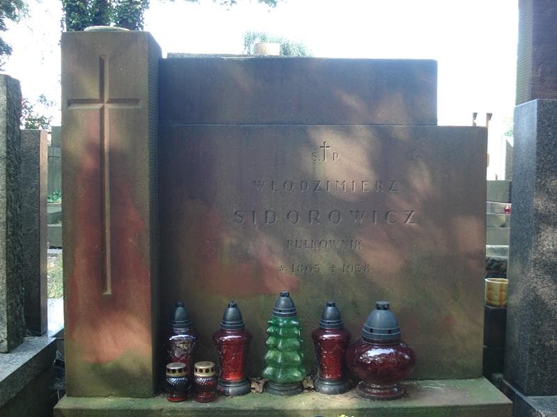 Zdjęcie grobu Włodzimierz Sidorowicz (2)
