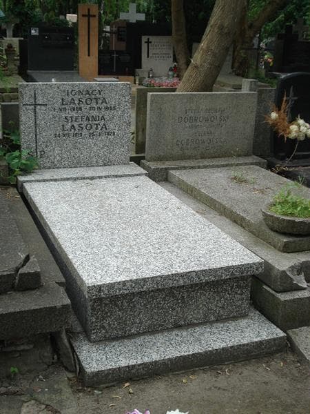 Zdjęcie grobu Stefania Lasota (1)