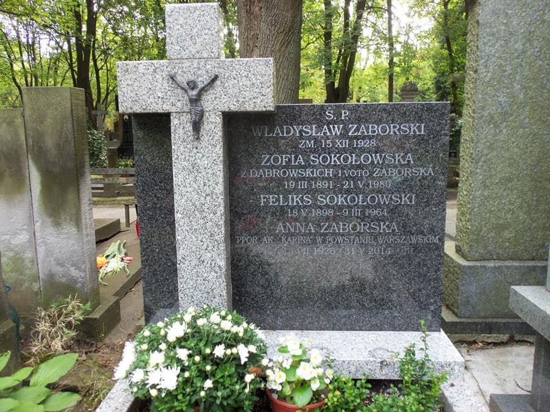 Zdjęcie grobu Anna Zaborska (2)