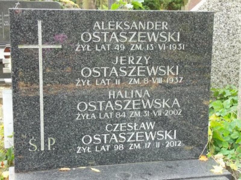 Zdjęcie grobu Jerzy Ostaszewski (2)