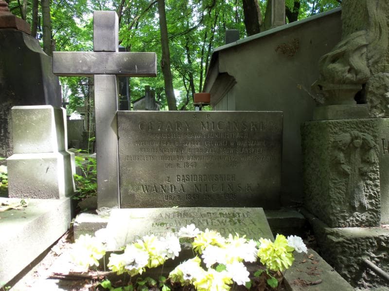 Zdjęcie grobu Antonina De Ruttie (2)