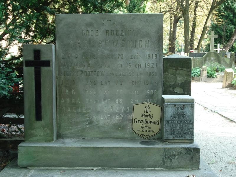 Zdjęcie grobu Jan Grzybowski (2)