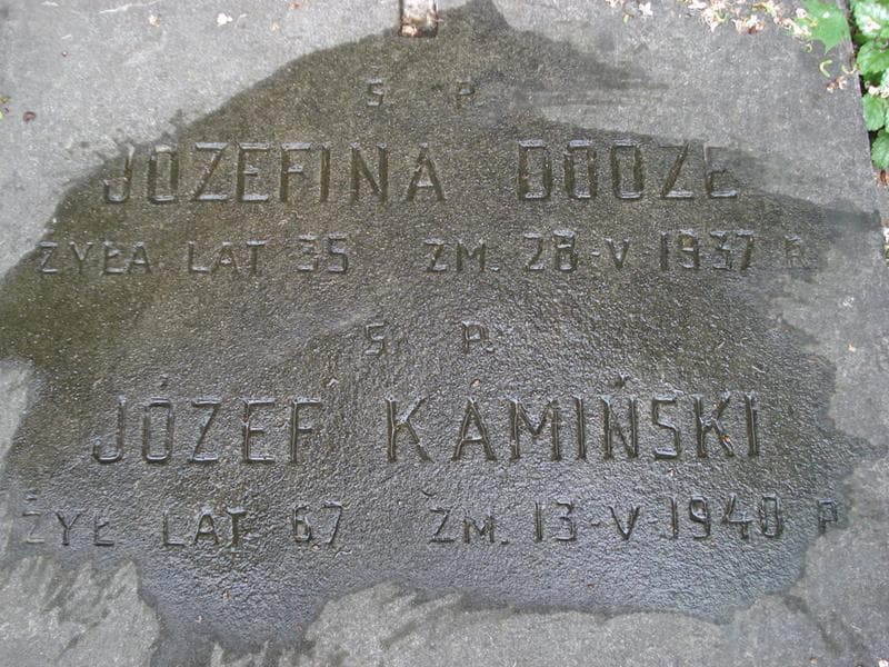 Zdjęcie grobu Józefina Dodze (2)