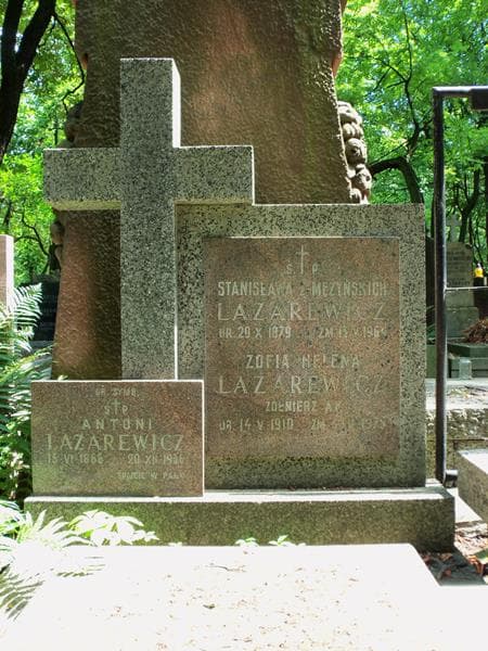 Zdjęcie grobu Zofia Helena Lazarewicz (2)