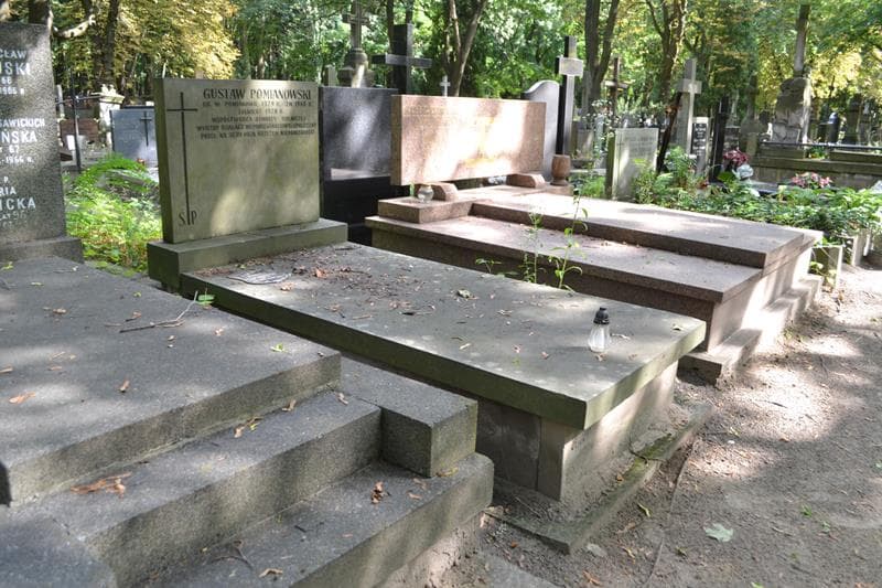 Zdjęcie grobu: Gustaw Pomianowski