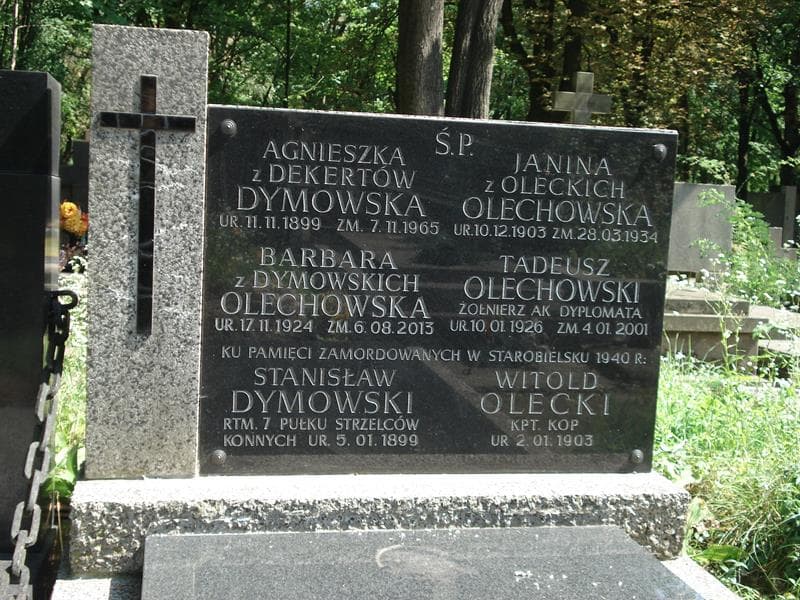 Zdjęcie grobu Janina Olechowska (2)