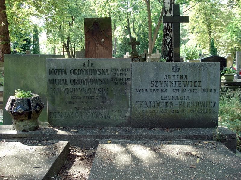 Zdjęcie grobu Czesława Ordynowska (1)