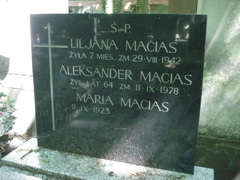 Zdjęcie grobu Aleksander Macias (1)