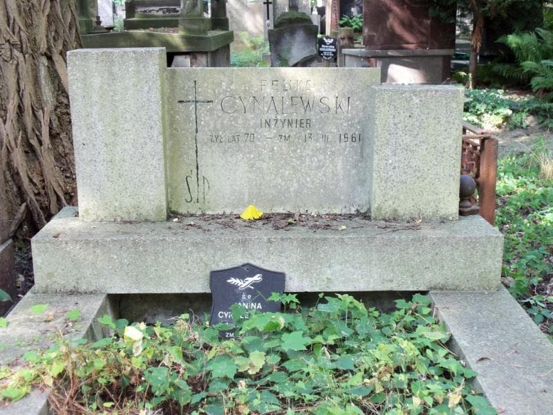 Zdjęcie grobu Feliks Cynalewski (2)